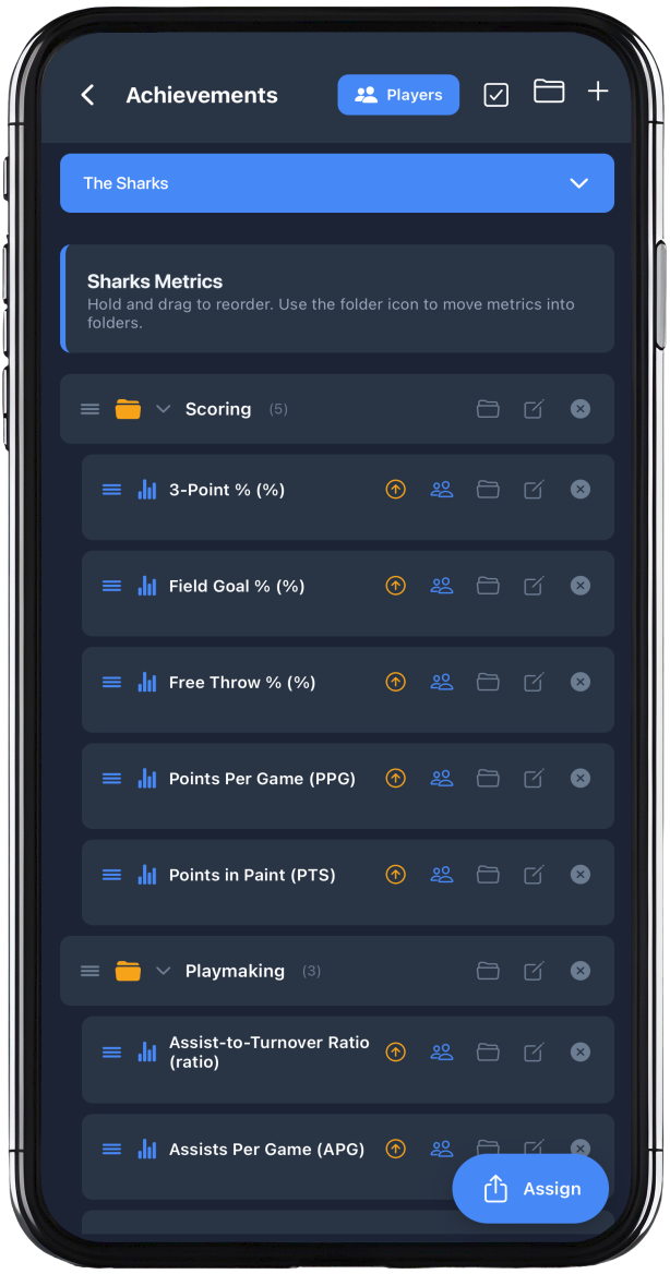 Replay Sports achievement app render
