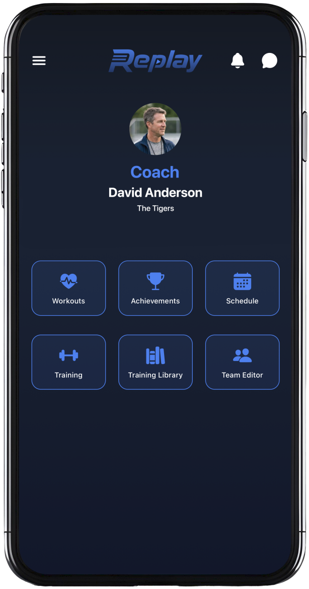Replay Sports coach app render